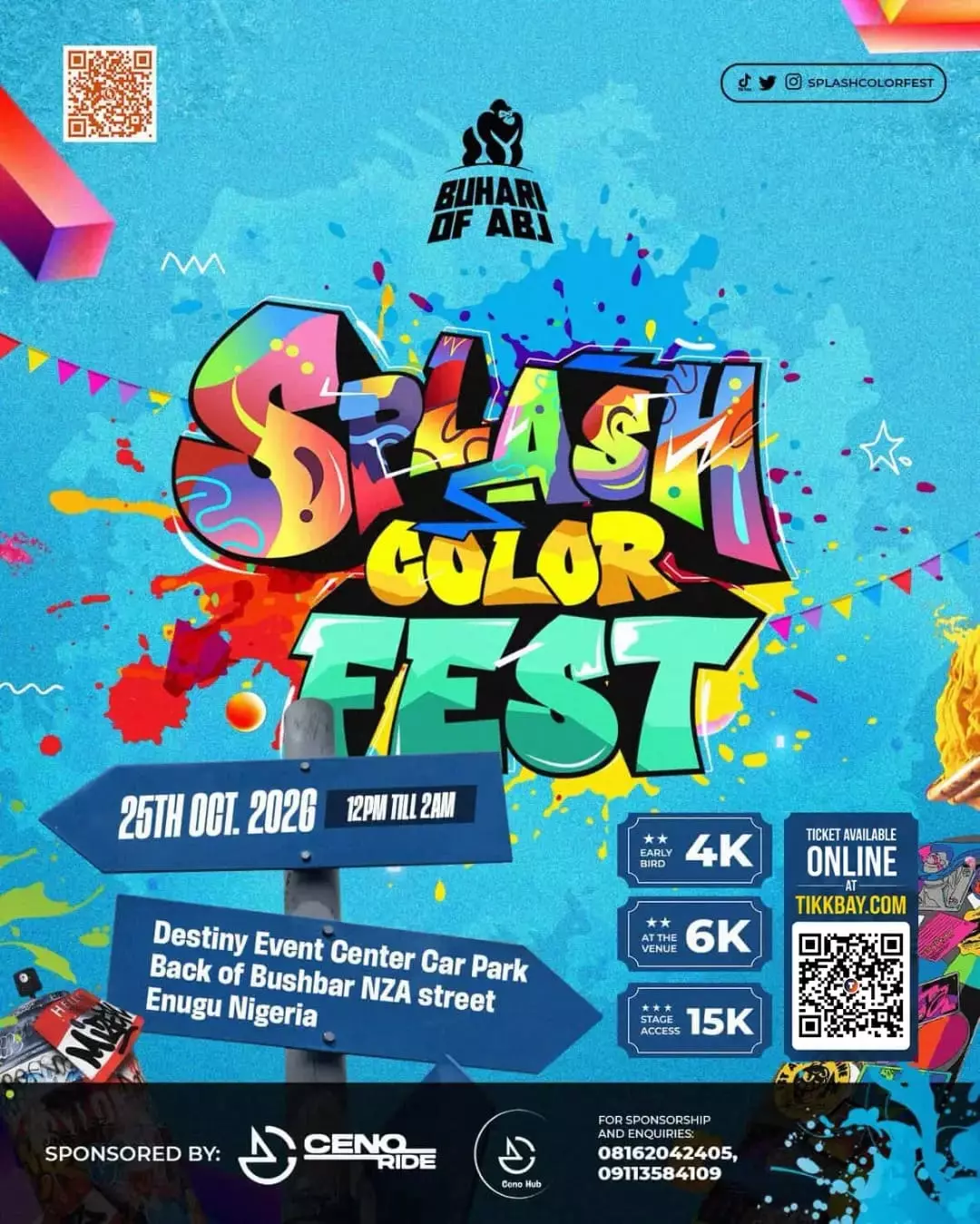 SPLASH COLOR FEST 2026
