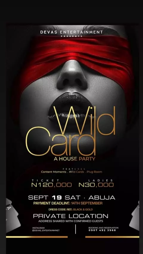 WILD CARD: A HOUSE PARTY