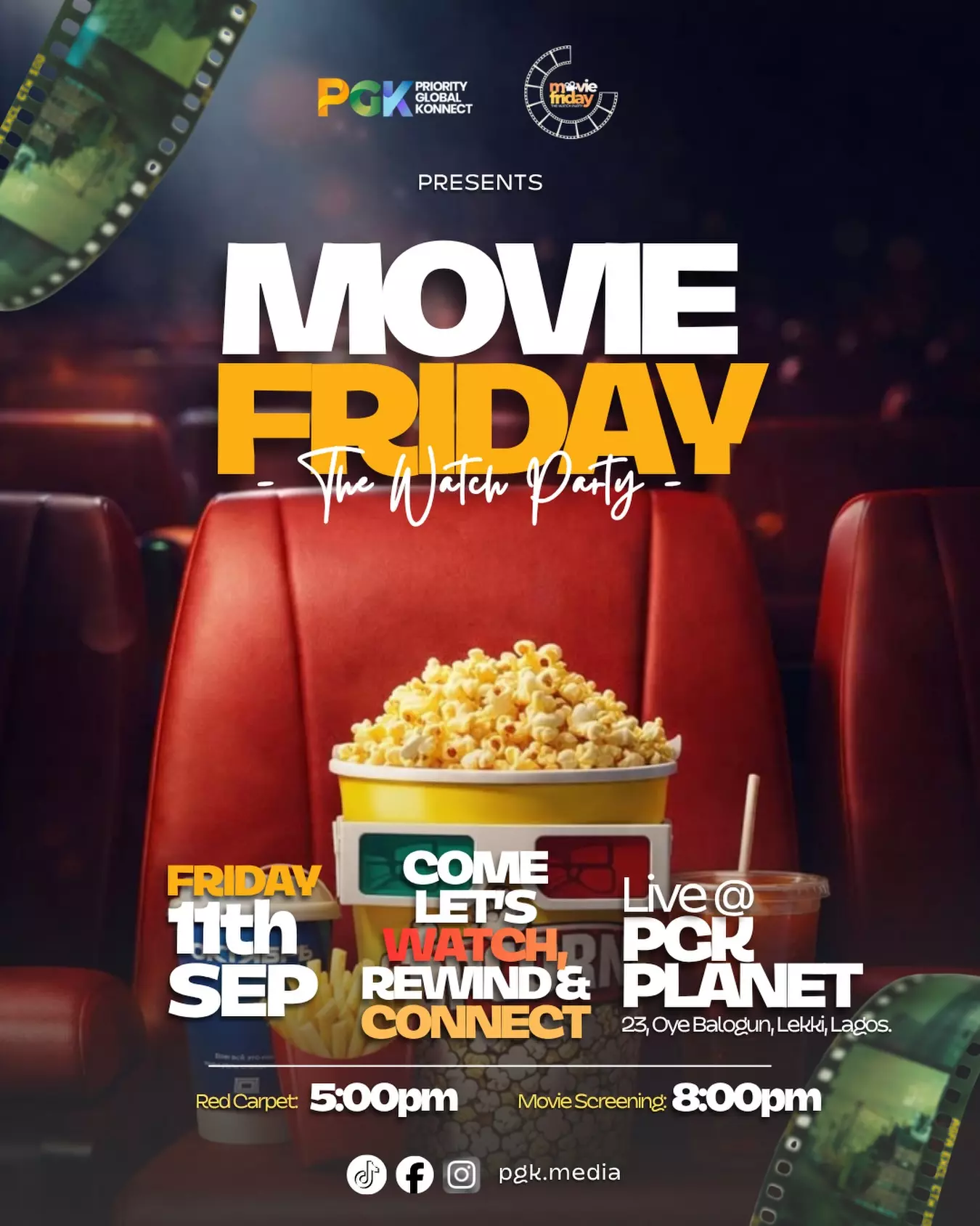 MOVIE FRIDAY — THE WATCH PARTY