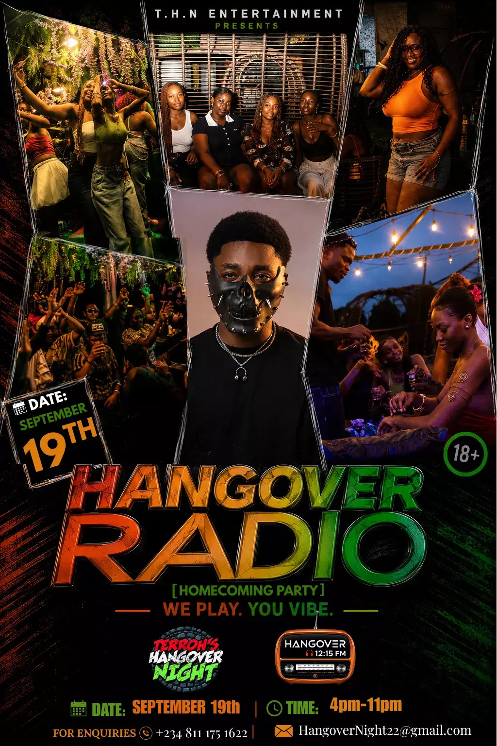 HANGOVER RADIO – HOMECOMING PARTY