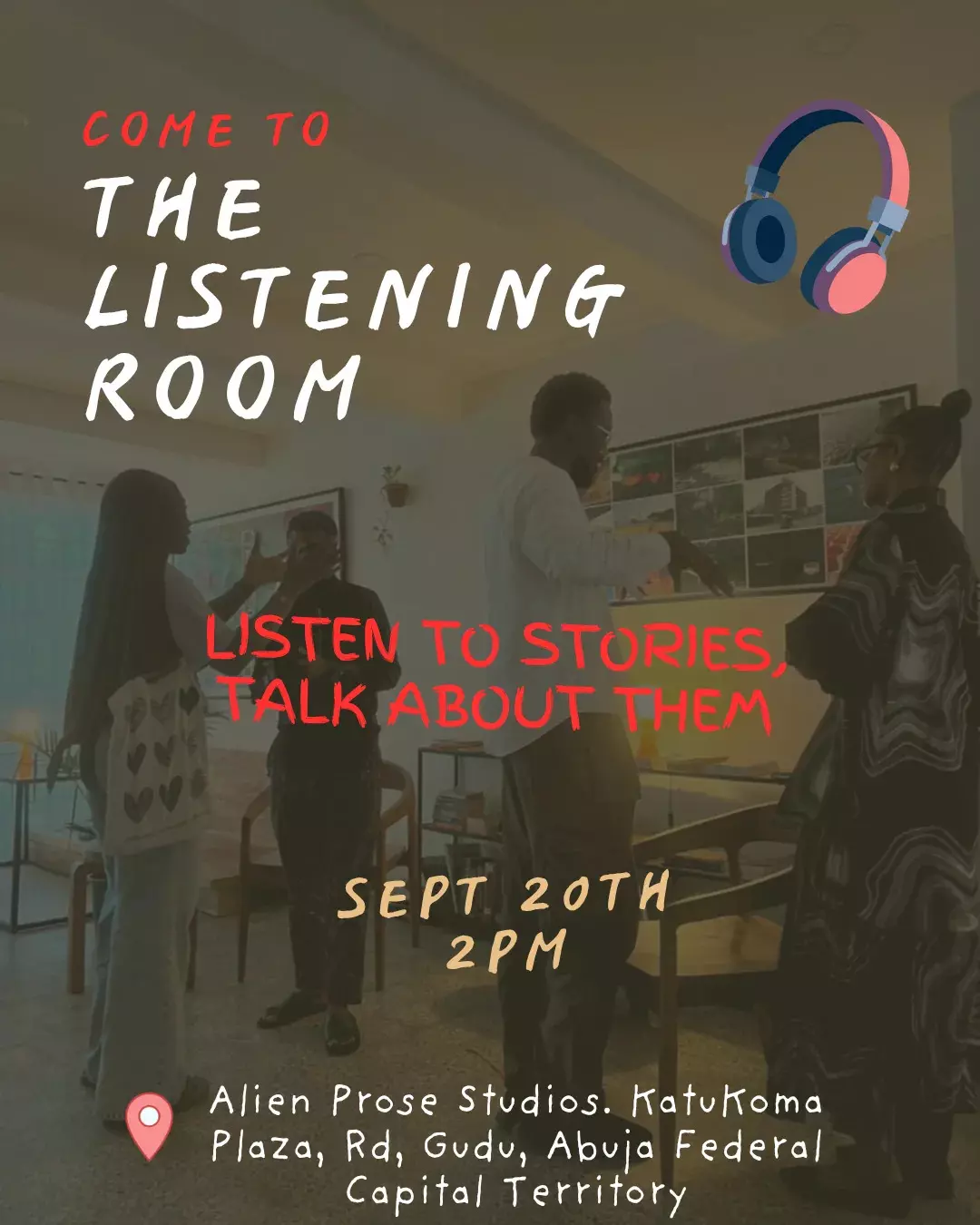 THE LISTENING ROOM —  ALIEN PROSE STUDIOS