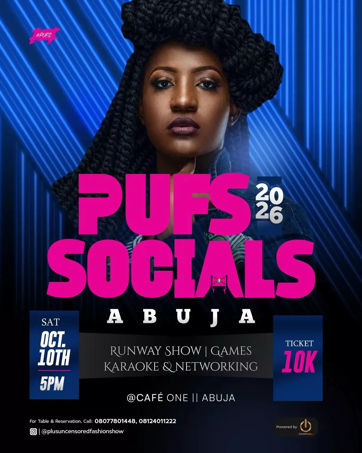 PUFS SOCIALS ABUJA 2026 — PLUS UNCENSORED FASHION SHOW