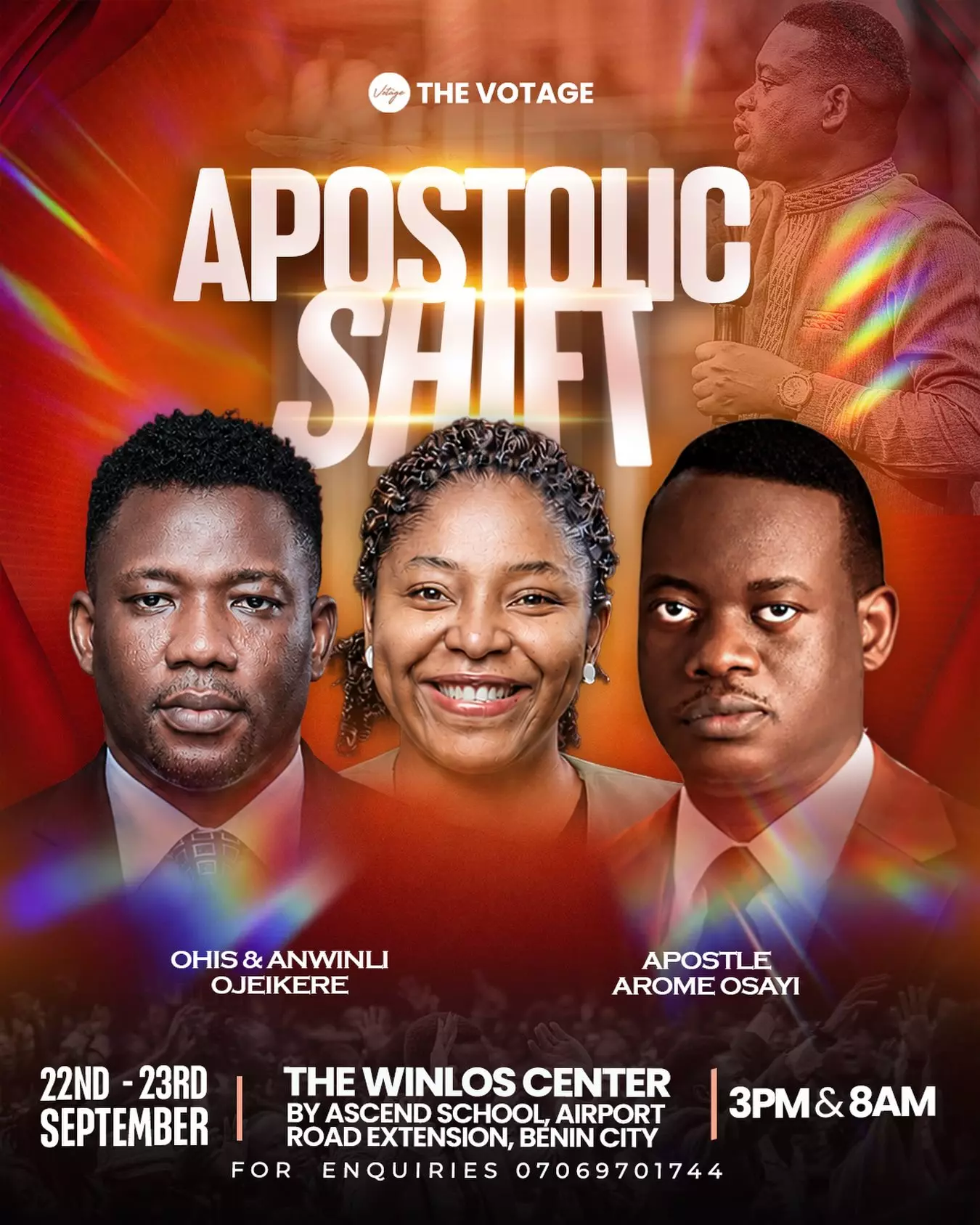 THE APOSTOLIC SHIFT — BEBNIN CITY