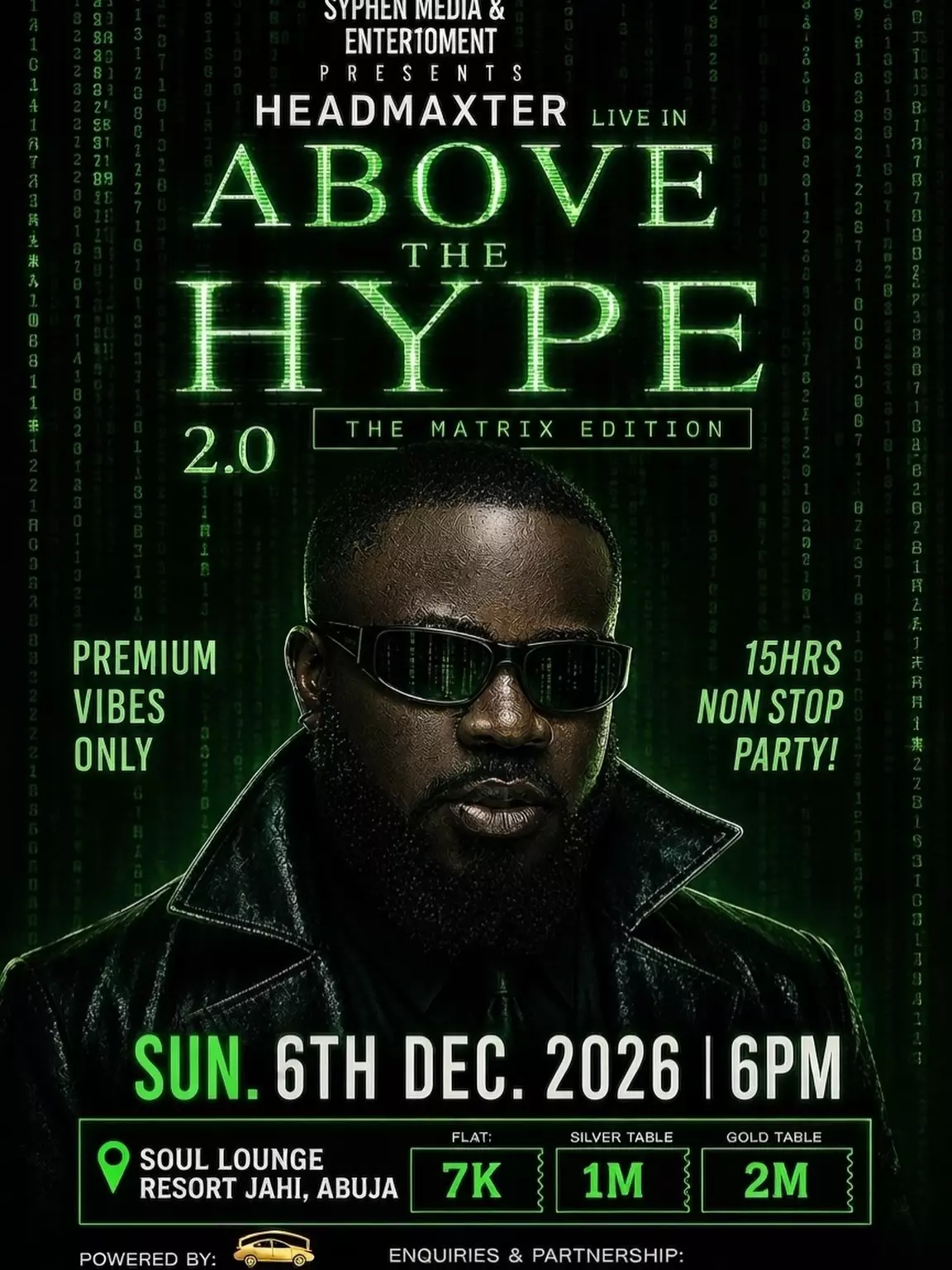 ABOVE THE HYPE 2.0 — THE MATRIX EDITION | HEADMAXTER