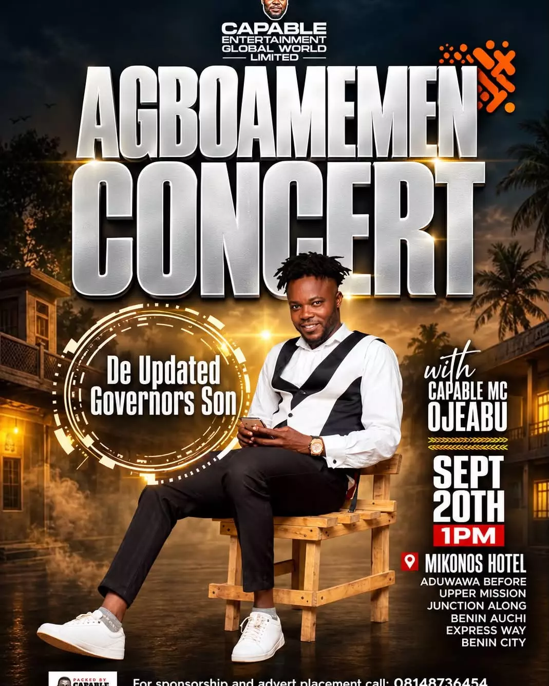 AGBONAMEMEN CONCERT —  BENIN CITY