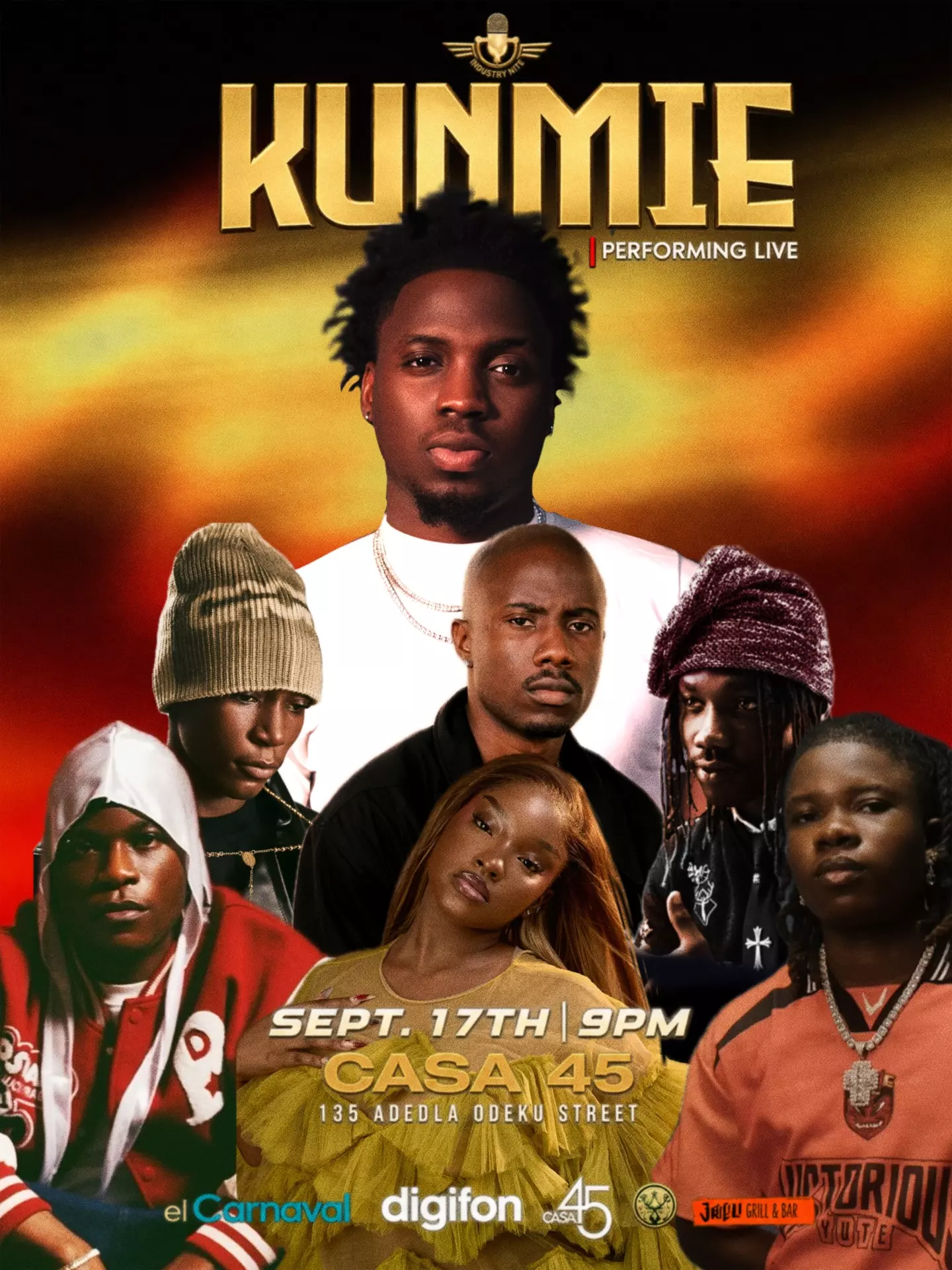 KUNMIE LIVE — INDUSTRY NITE