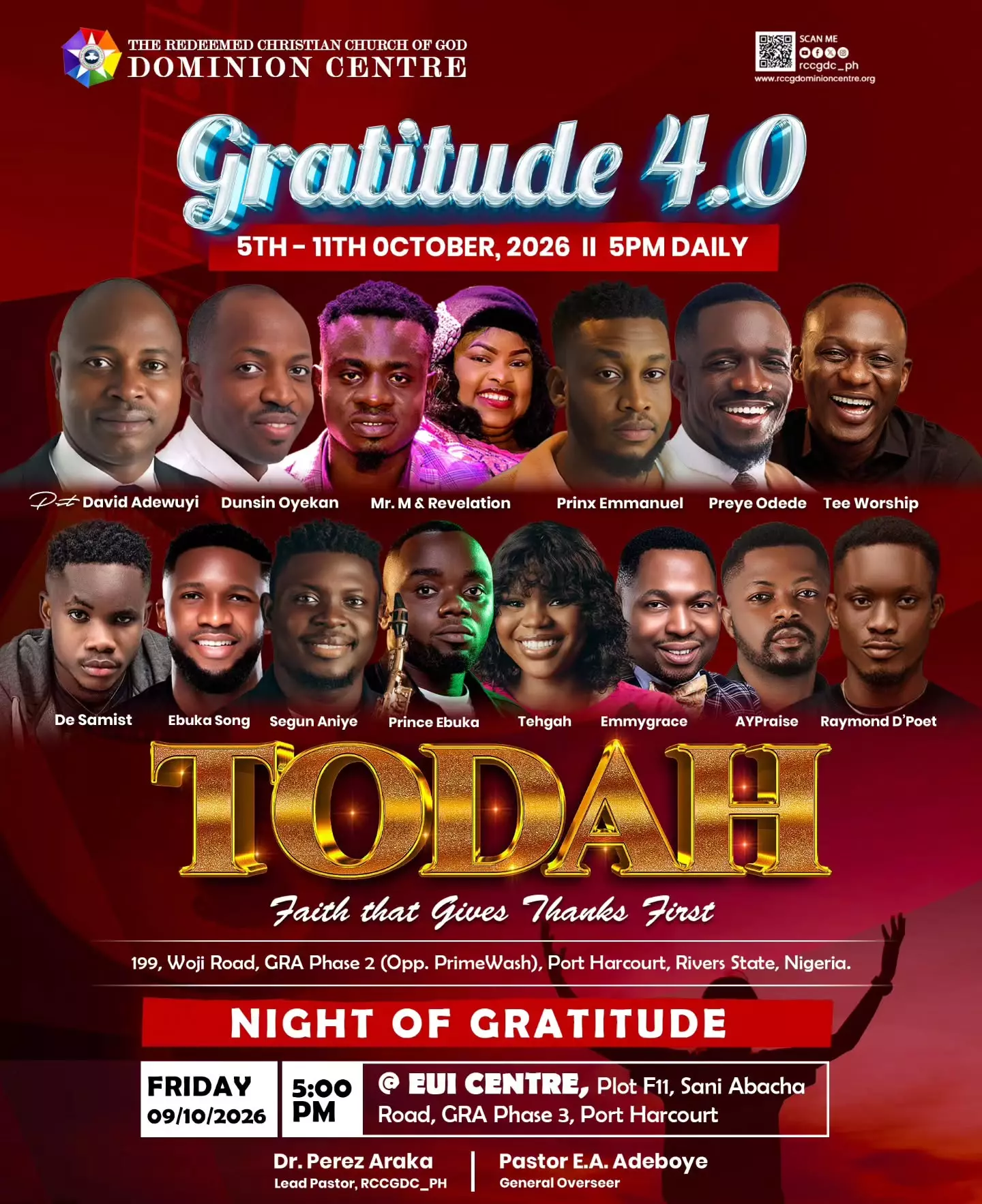 GRATITUDE 4.0 — TODAH