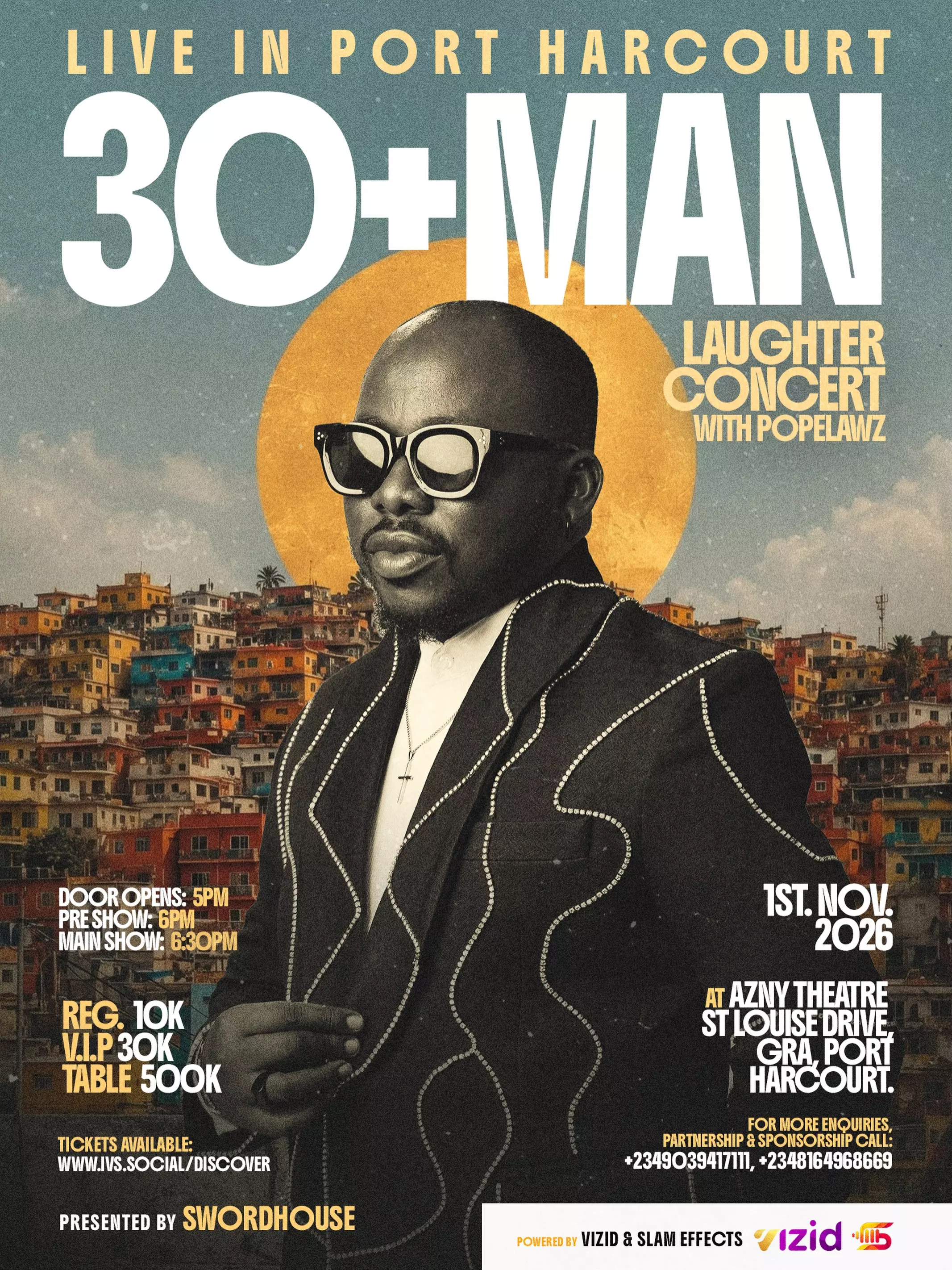 30+ MAN LAUGHTER CONCERT