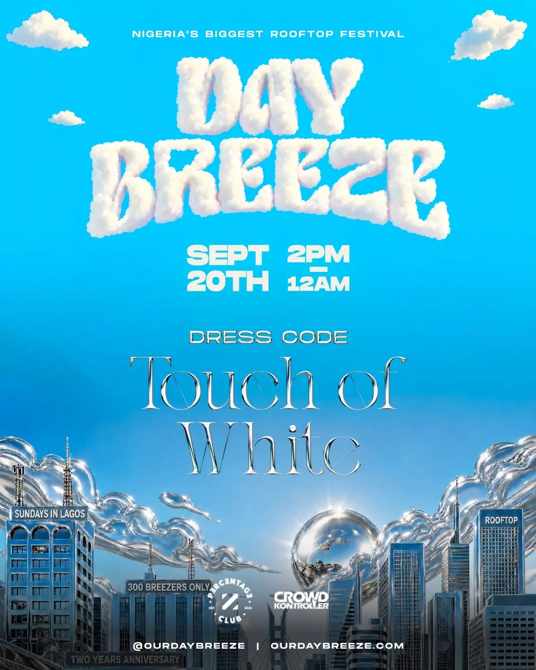 DAY BREEZE — TWO-YEAR ANNIVERSARY