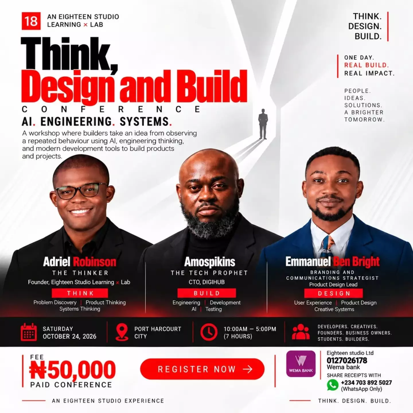 THINK , DESIGN AND BUILD CONFERENCE 2026