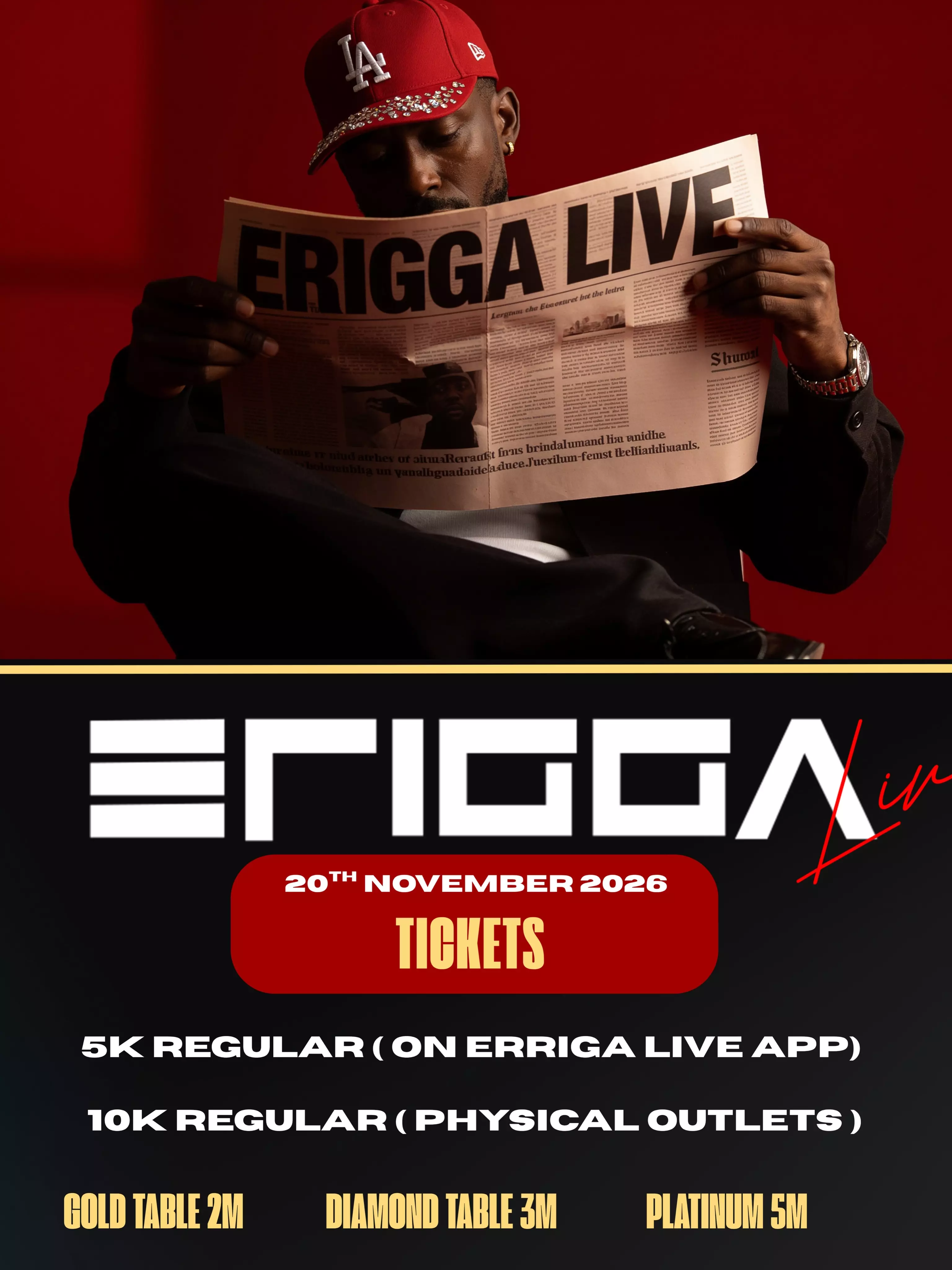 ERIGGA LIVE — THE GENESIS CONTINES (4TH EDITION)