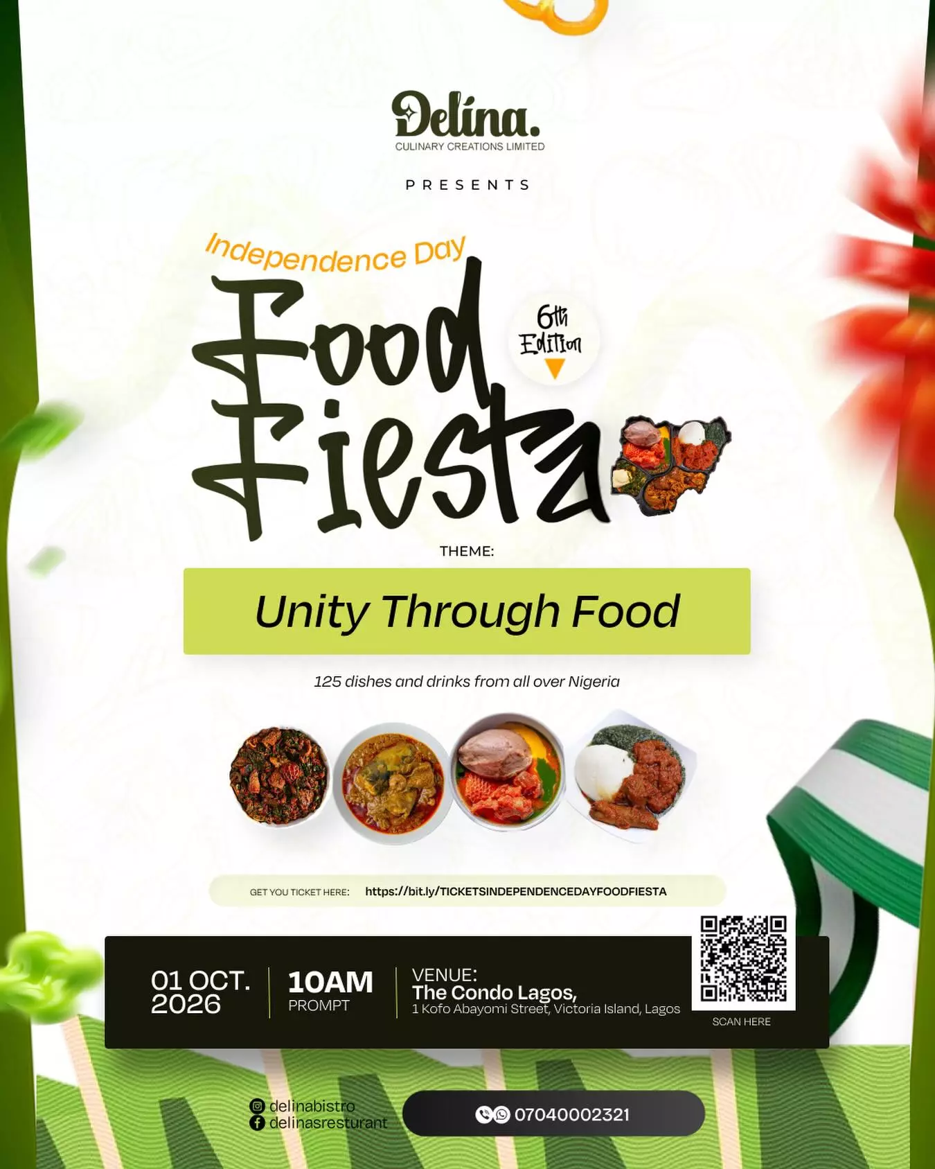 INDEPENDENCE DAY FOOD FIESTA 2026 — 6TH EDITION