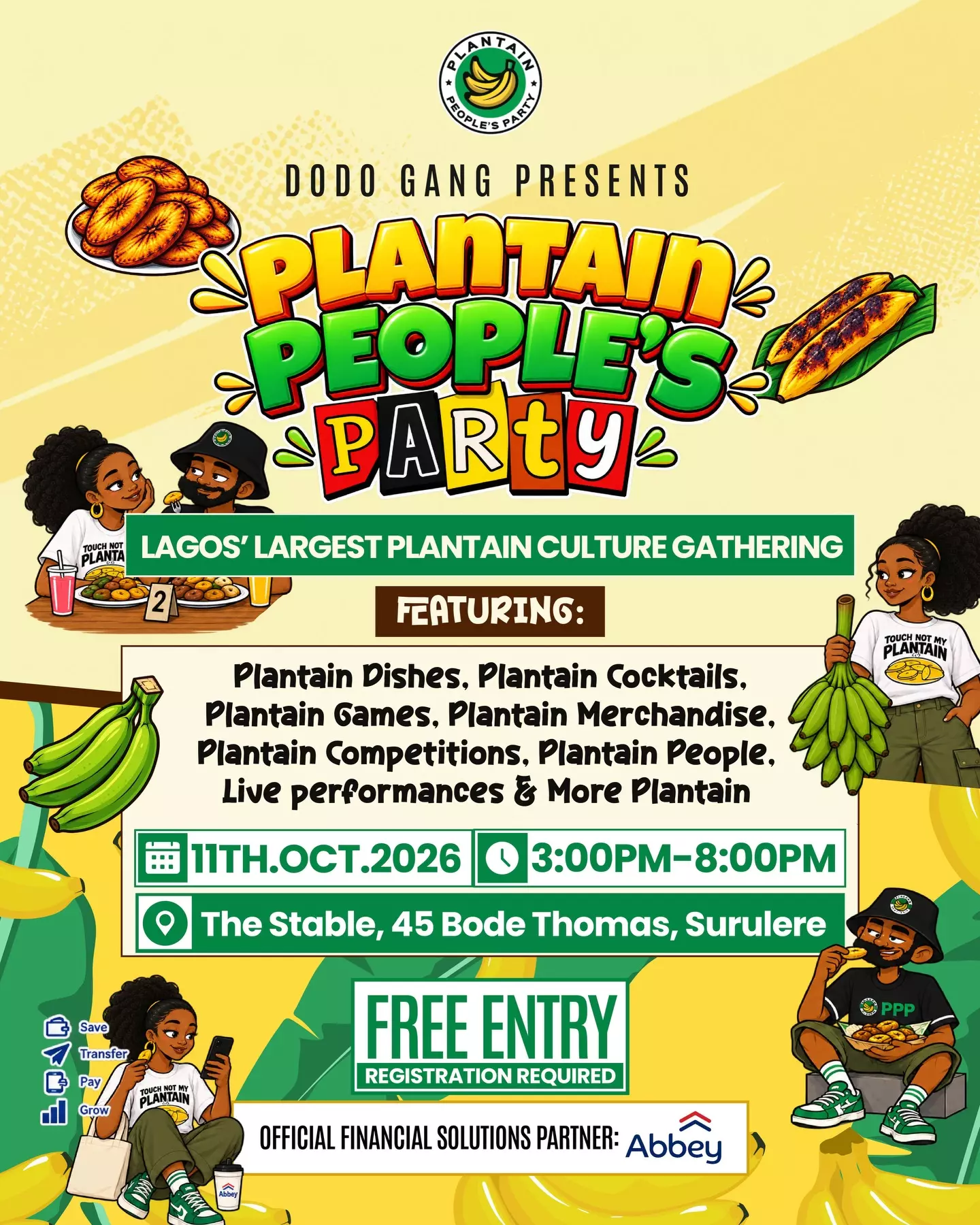 PLANTAIN PEOPLE’S PARTY