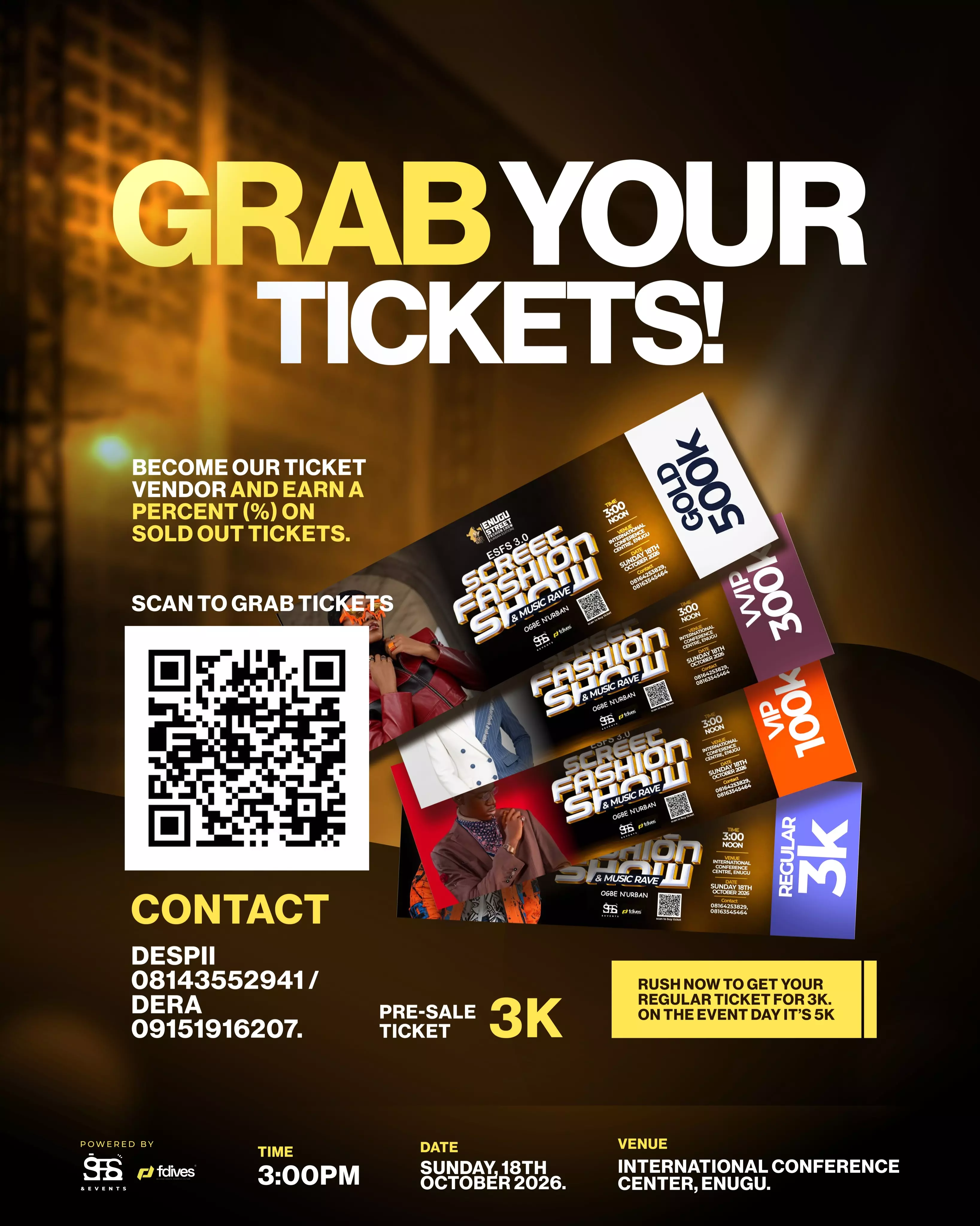 ENUGU STREET FASHION SHOW & MUSIC — ESFS 3.0