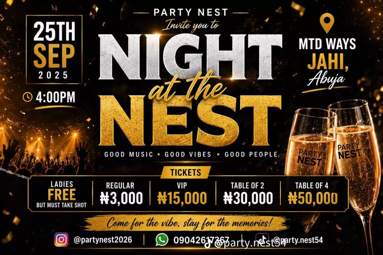 PARTY NEST PRESENTS: NIGHT AT THE NEST