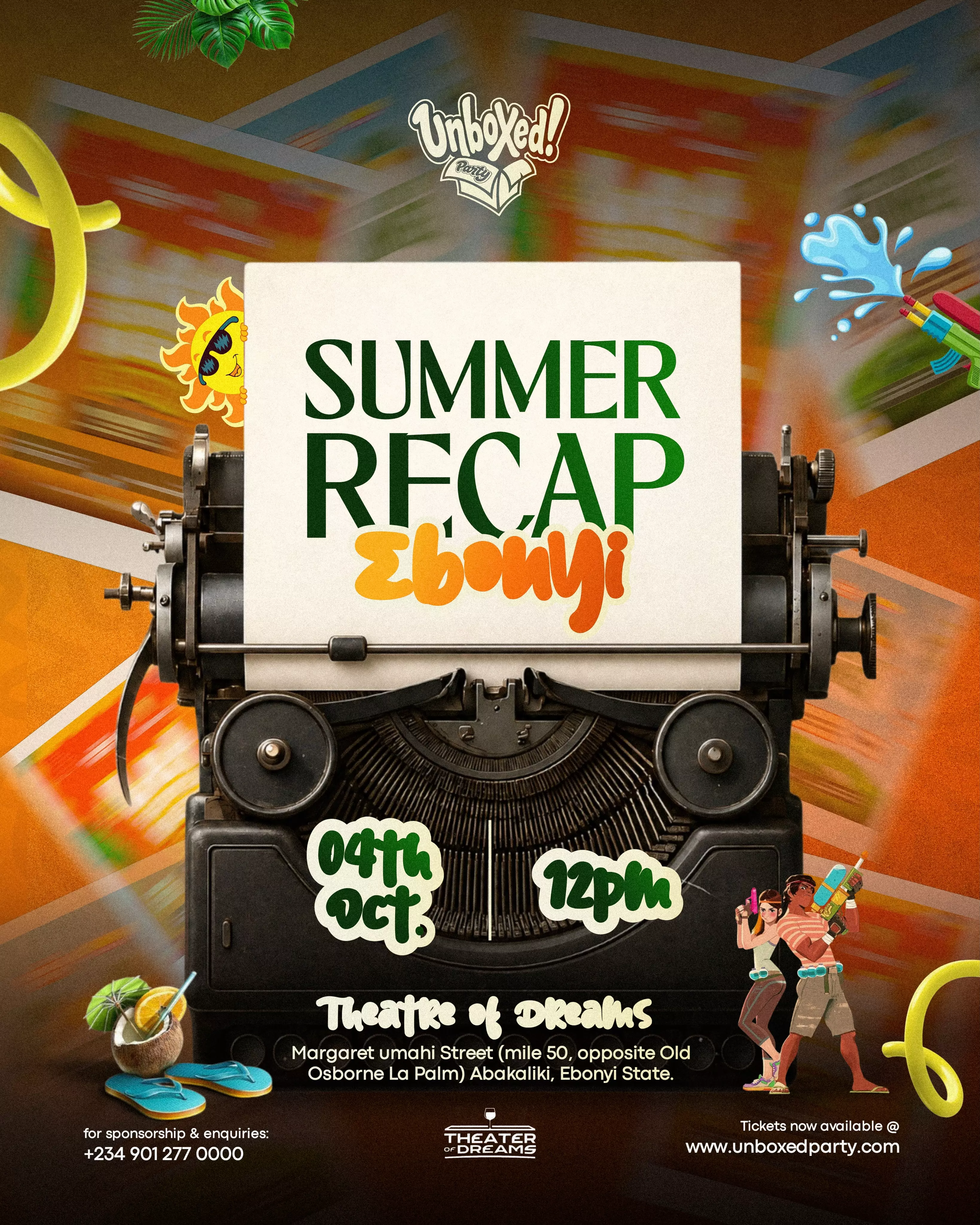 SUMMER RECAP EBONYI — UNBOXED PARTY