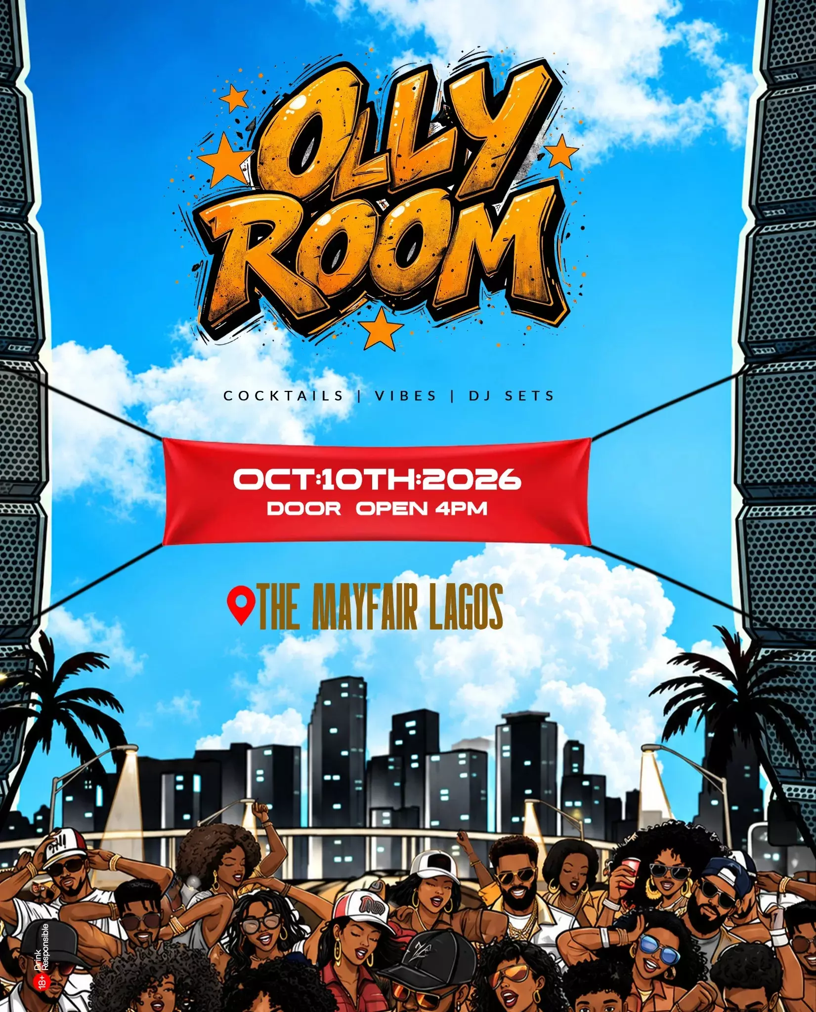 OLY ROOM — EVENTS IN LAGOS