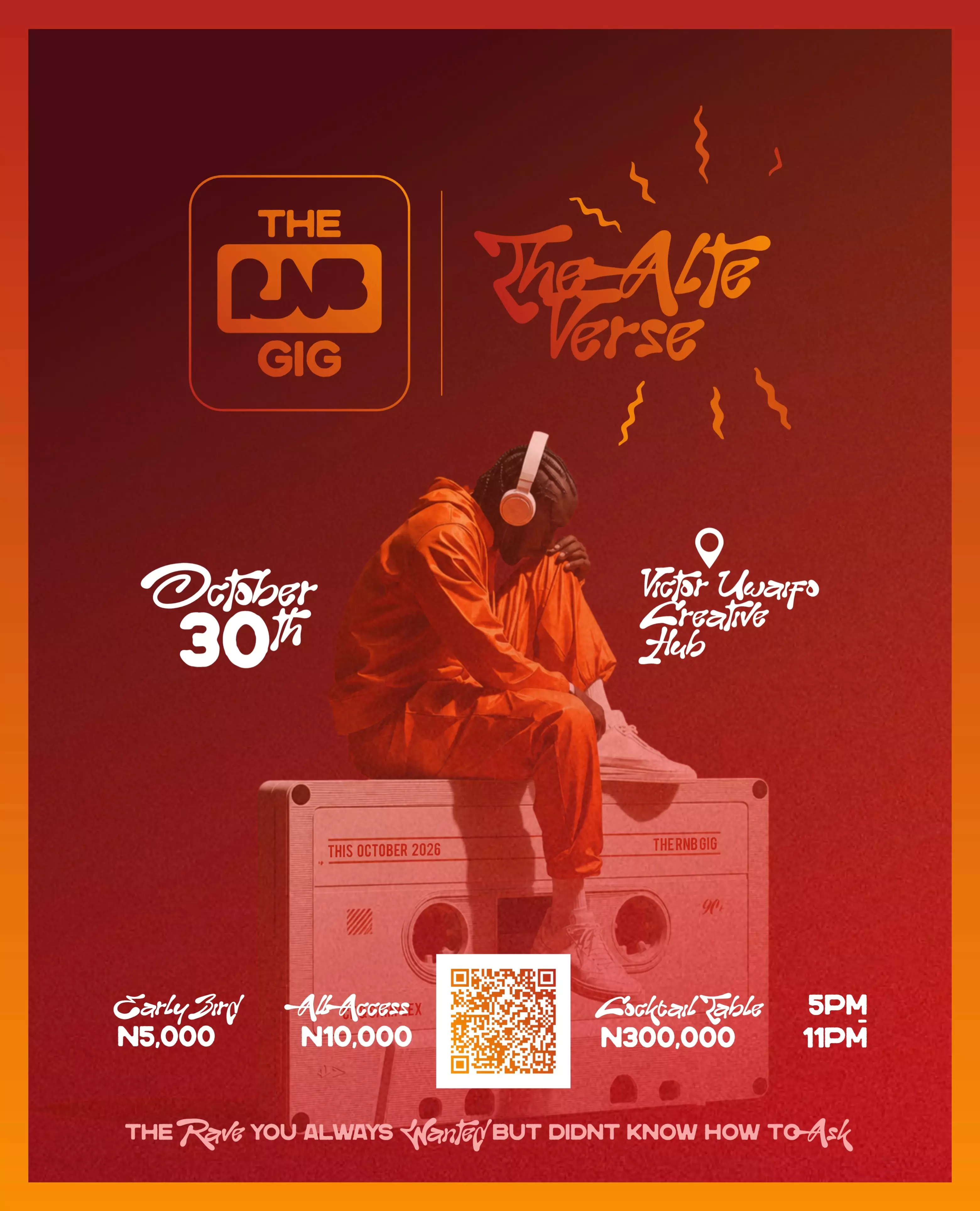 THE RNB GIG / THE ALTE VERSE
