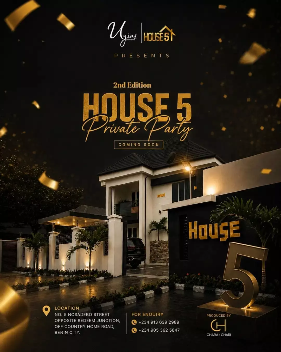 HOYSE 5 PRIVATE PARTY
