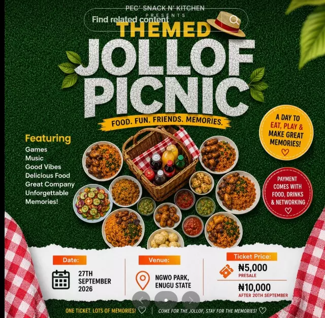 THEMED JOLLOF PICNIC 2026