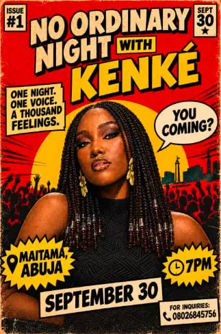 NO ORDINARY NIGHT WITH KENKÉ