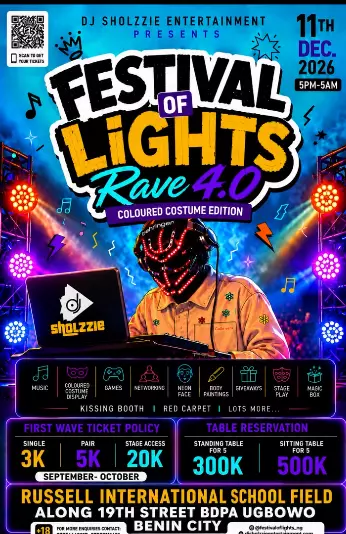 FESTIVAL OF LIGHTS RAVE 4.0