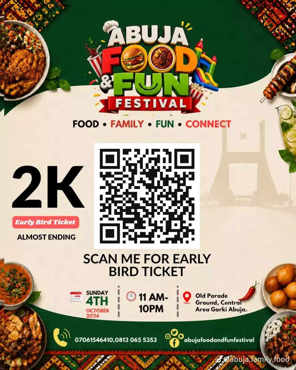 ABUJA FOOD & FUN FESTIVAL 2026