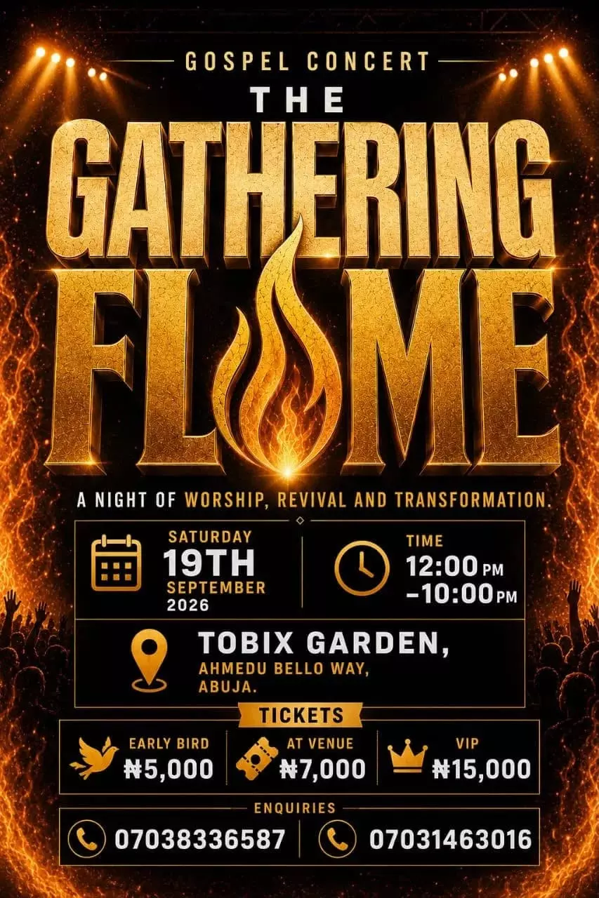 THE GATHERING FLAME — GOSPEL CONCERT