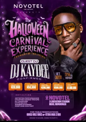 THE HALLOWEN CARNIVAL EXPERIENCE