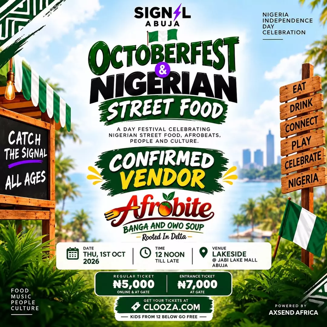 SIGNAL ABUJA OCTOBERFEST & NIGERIAN STREET FOOD FESTIVAL 2026