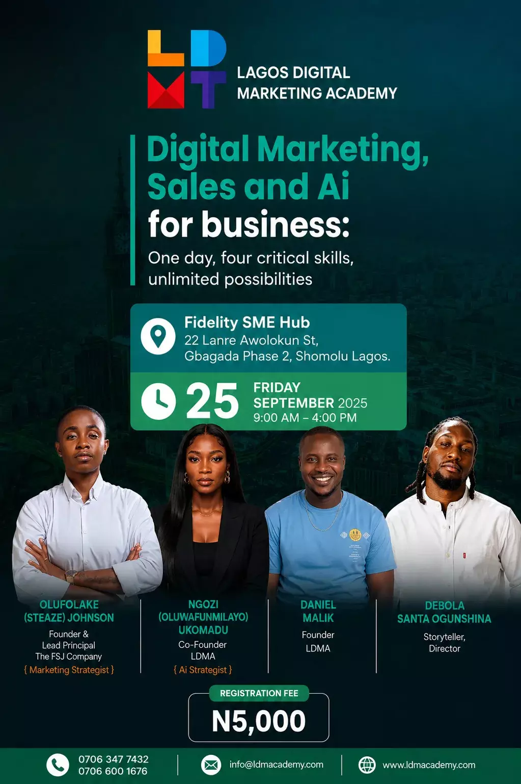 DIGITAL MARKETING, SALES & AI FOR BUSINESS
