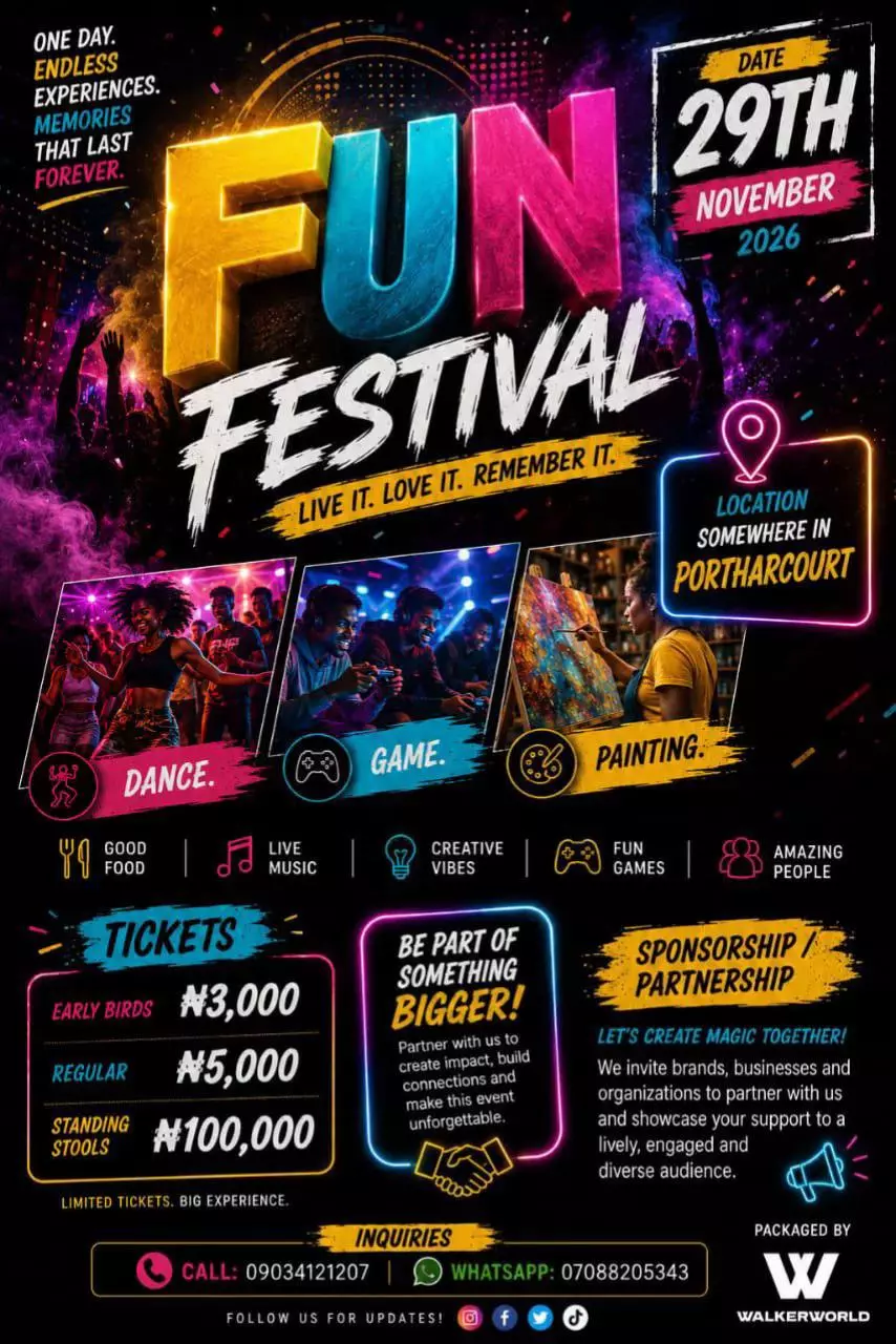 FUN FESTIVAL PORT HARCOURT