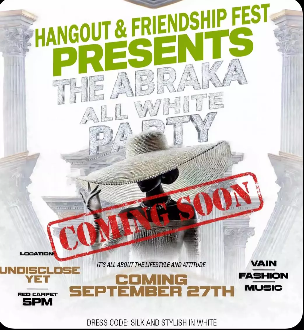 THE ABRAKA ALLWHITE PARTY