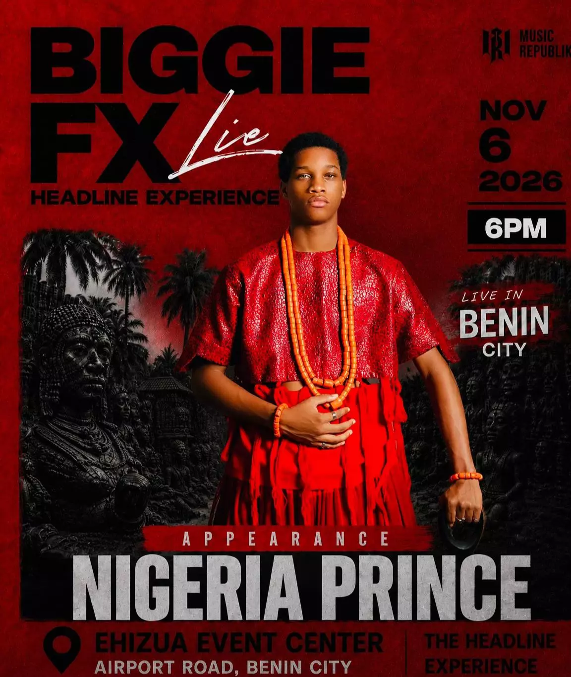 BIGGIE FX LIVE HEADLINE EXPERIENCE