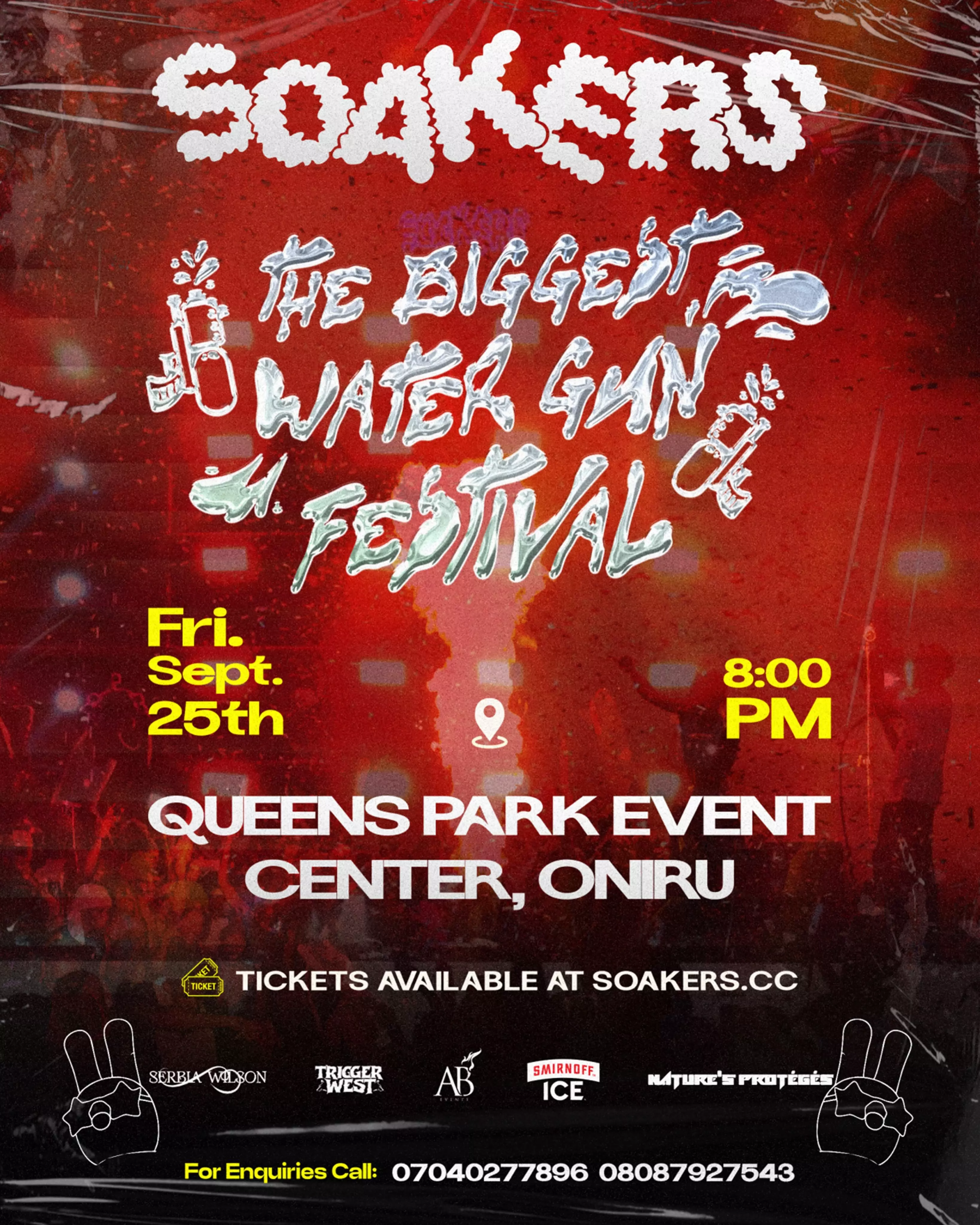 THE BIGGEST WATER GUN FESTIVAL — SOAKERS