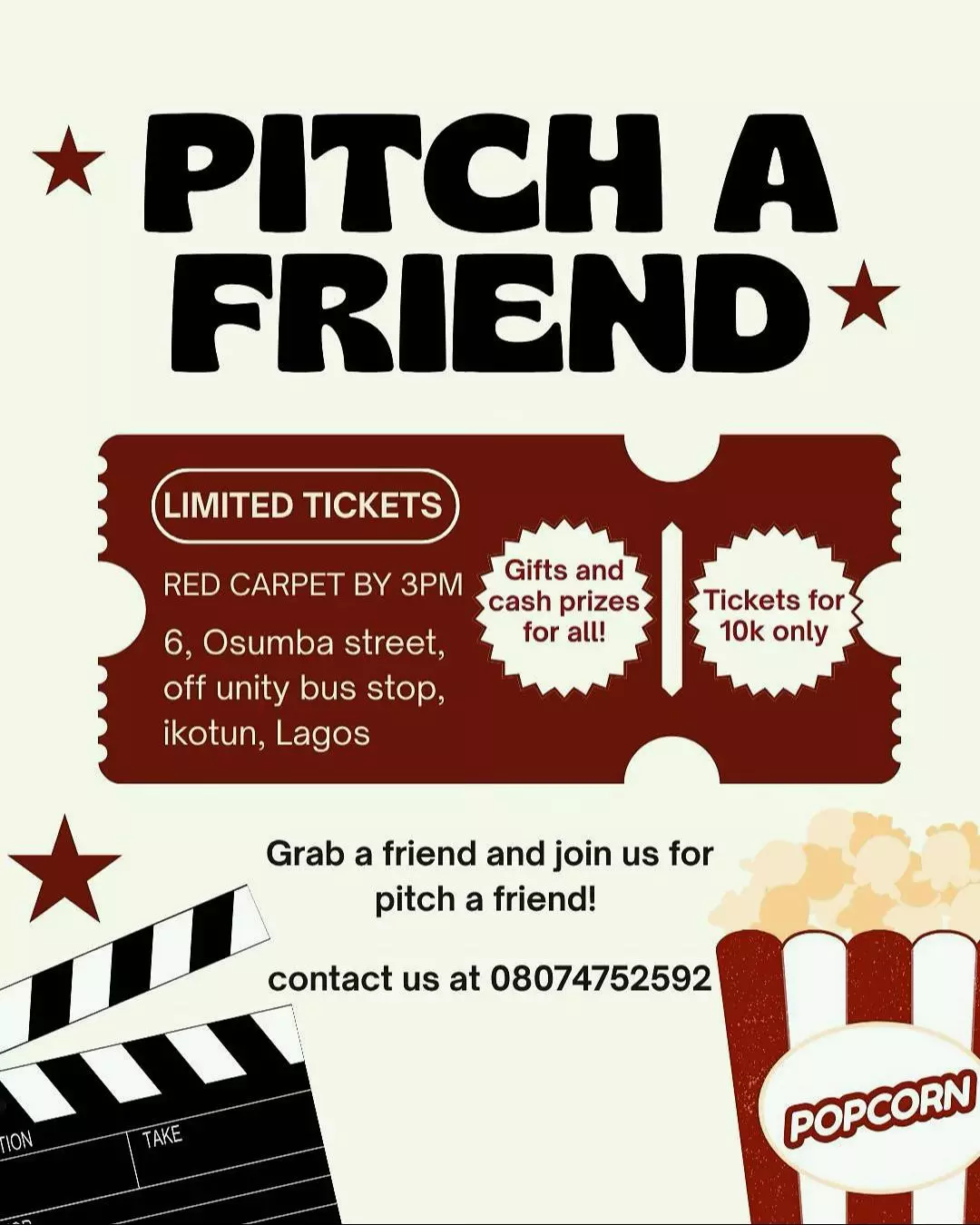 PITCH A FRIEND