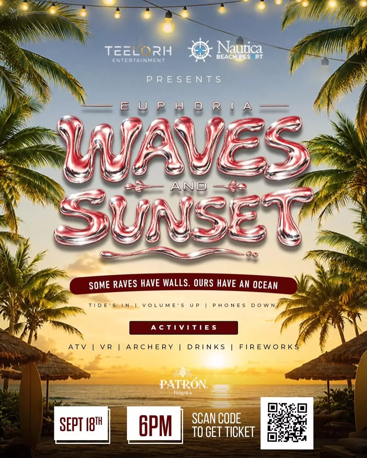 EUPHORIA WAVES AND SUNSET