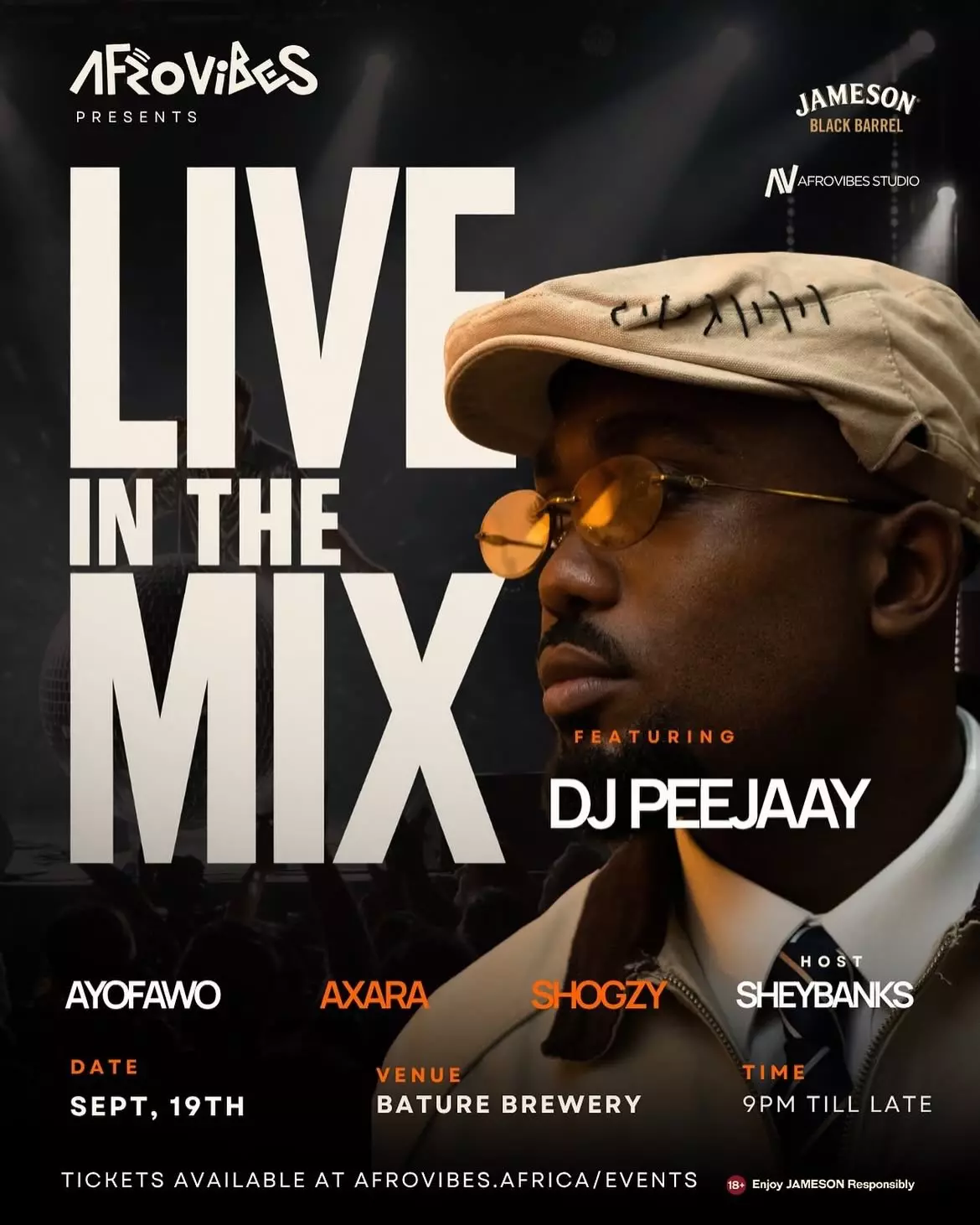 AFROVIBES PRESENTS: LIVE IN THE MIX