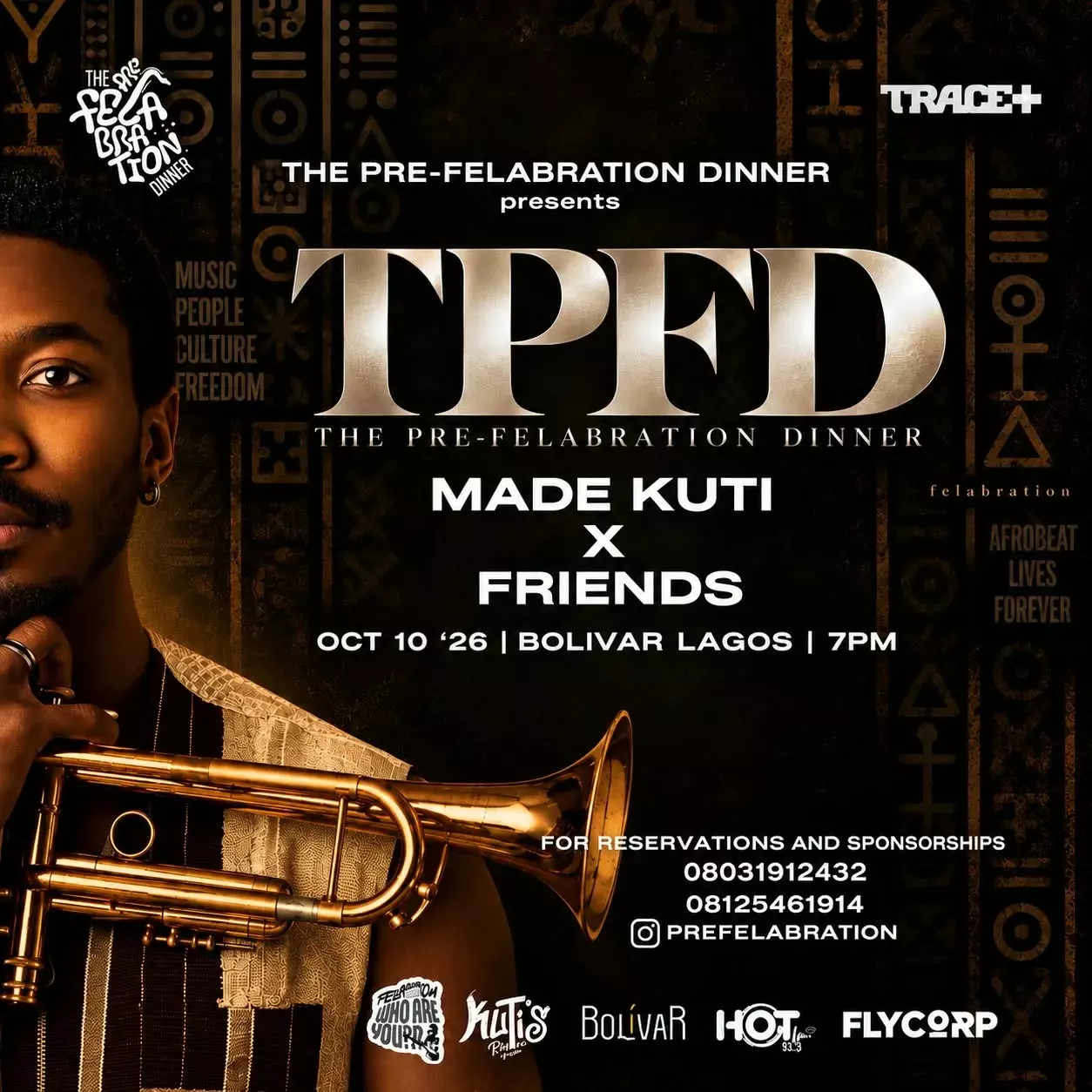 THE PRE-FELABRATION DINNER (TPED)