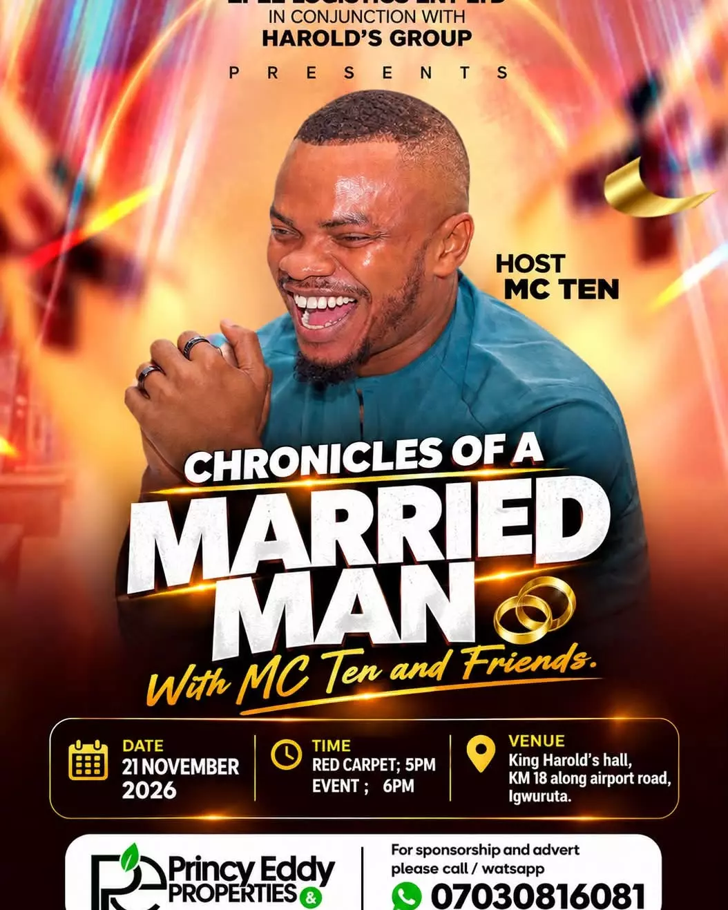 CHRONICLES OF A MARRIED MAN
