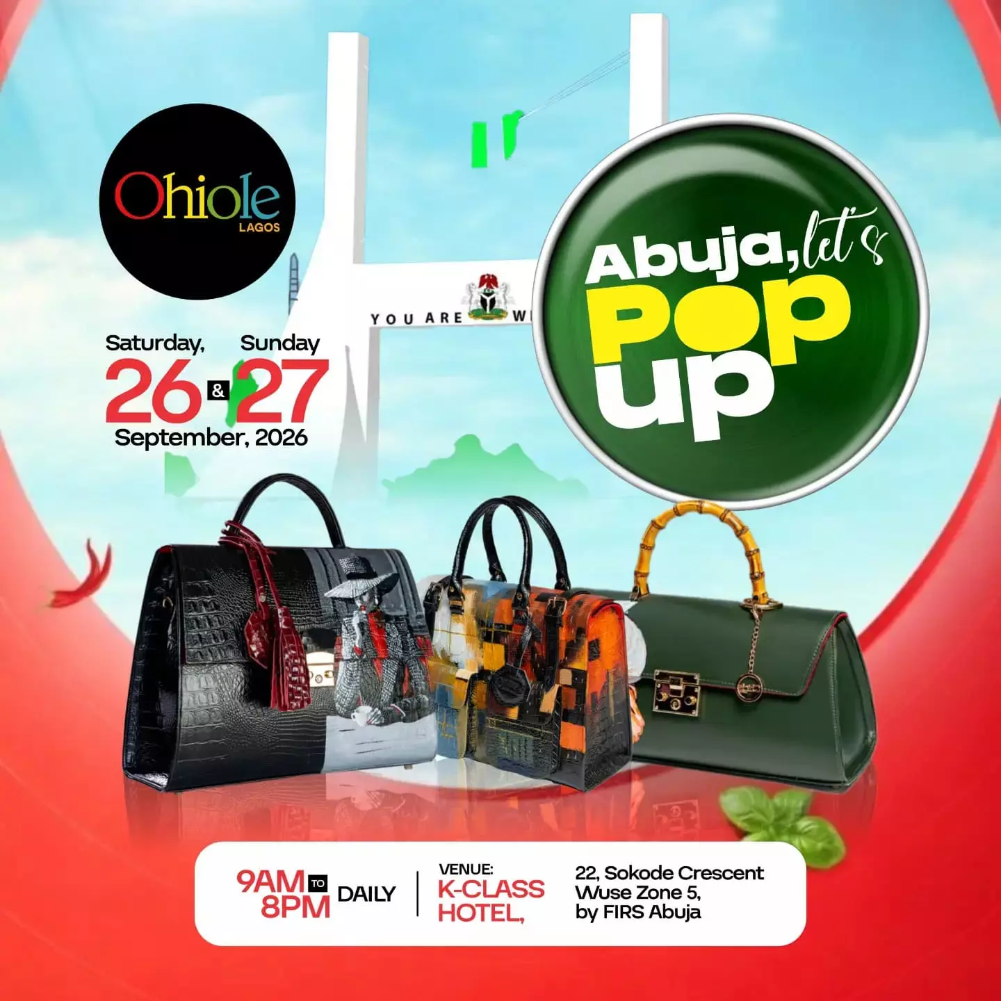 OHNLE LAGOS ABUJA POP-UP SHOP 2026