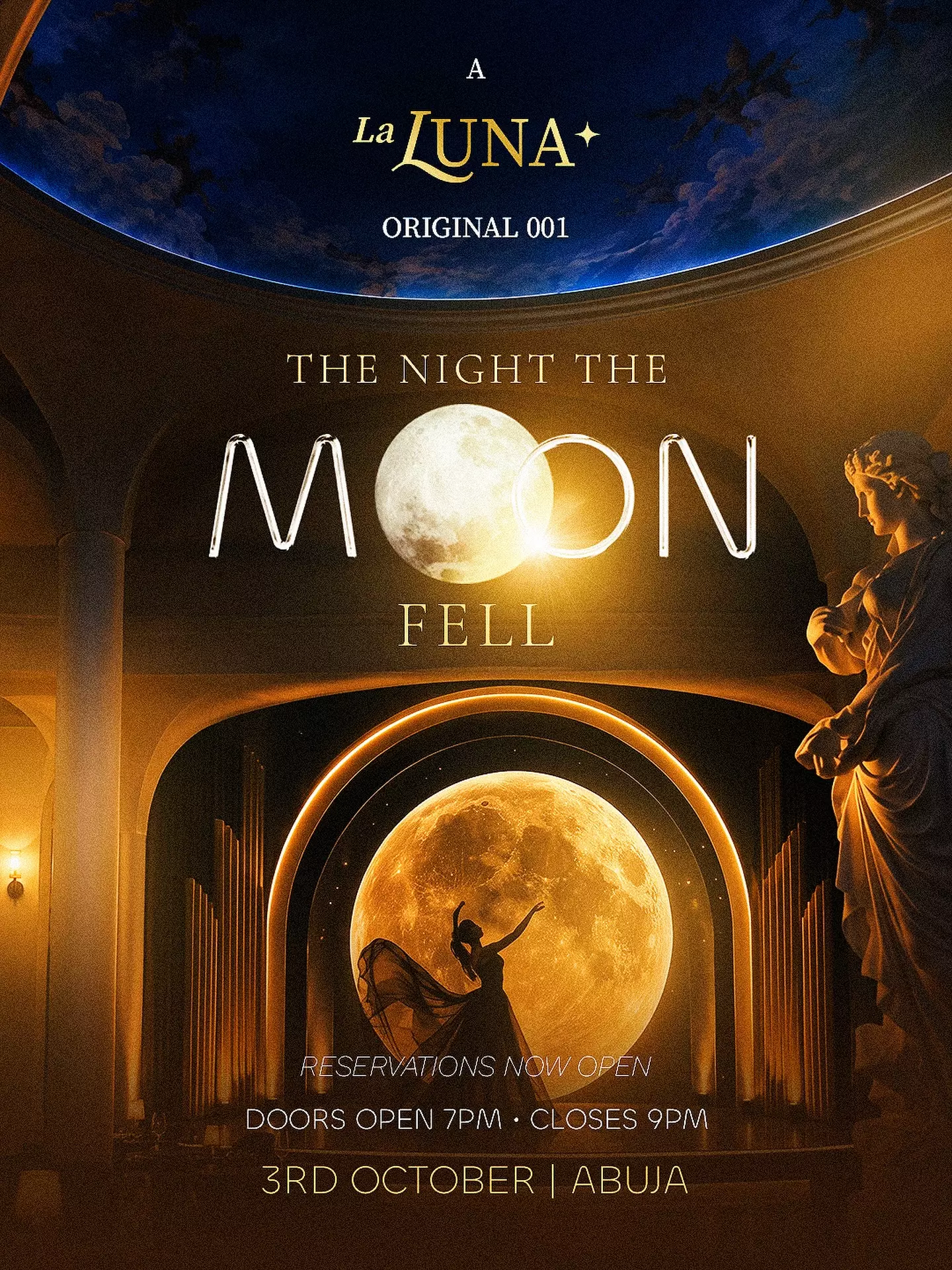 THE NIGHT THE MOON FELL — LA LUNA ORIGINAL 001