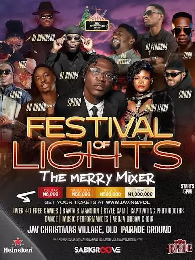 FESTIVAL OF LIGHTS – THE MERRY MIXER BY SABIGROOVE