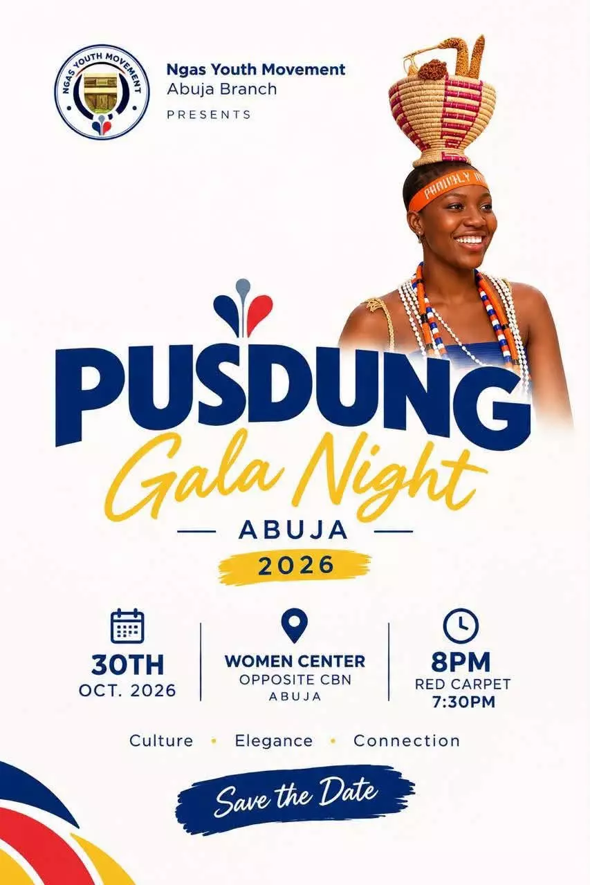 NGAS YOUTH MOVEMENT ABUJA BRANCH : PUSDUNG GALA NIGHT ABUJA 2026