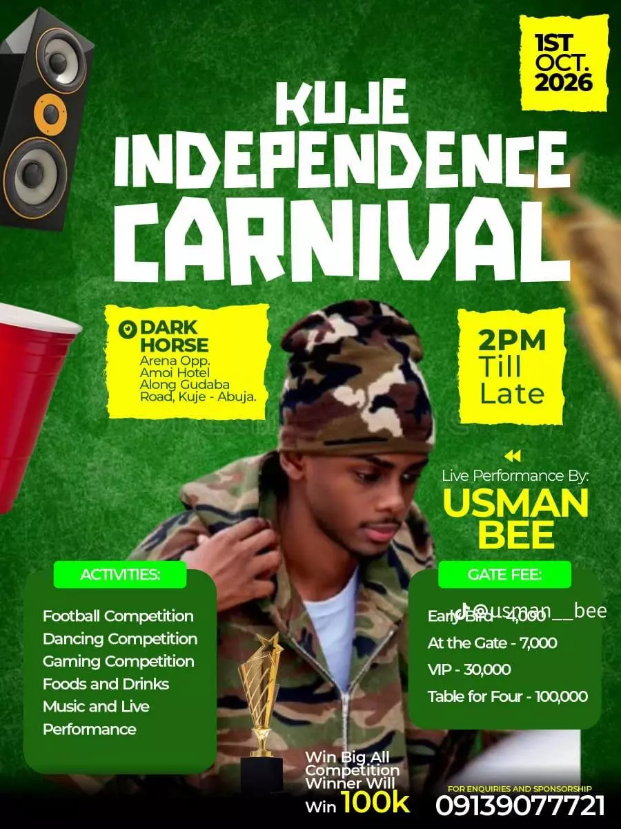 DARK HORSE KUJE INDEPENDENCE CARNIVAL 2026