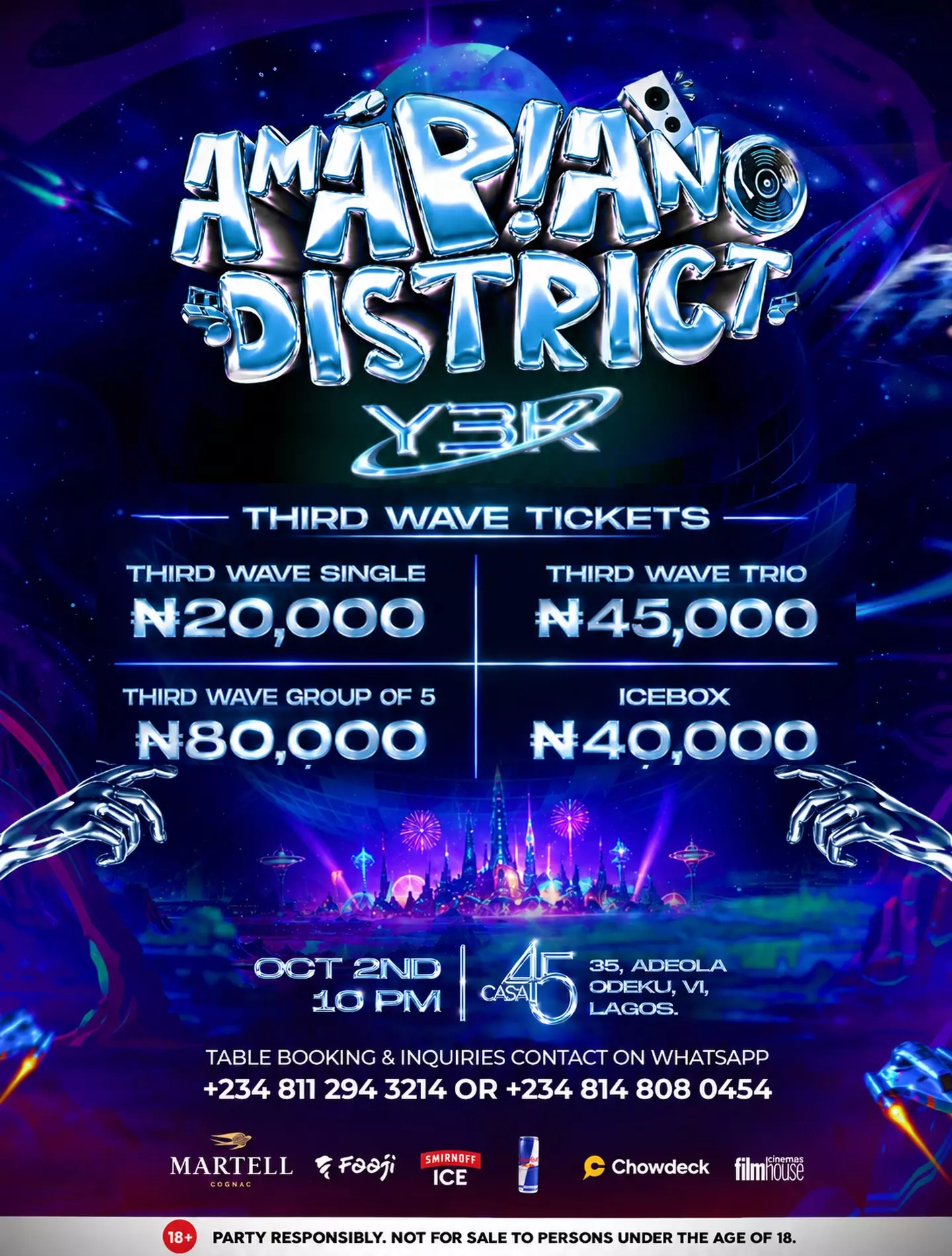 AMAPIANO DISTRICT — Y3K