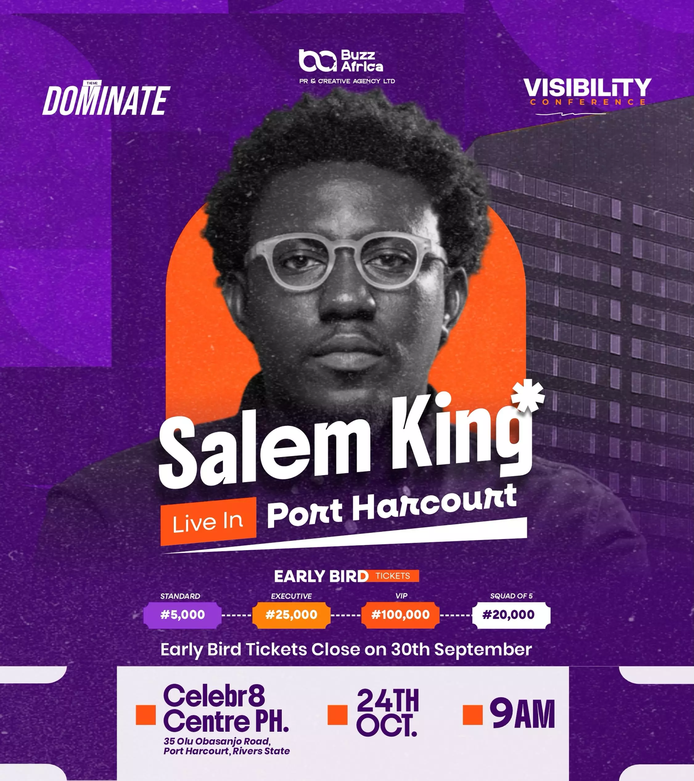 VISIBILITY CONFERENCE — SALEM KING