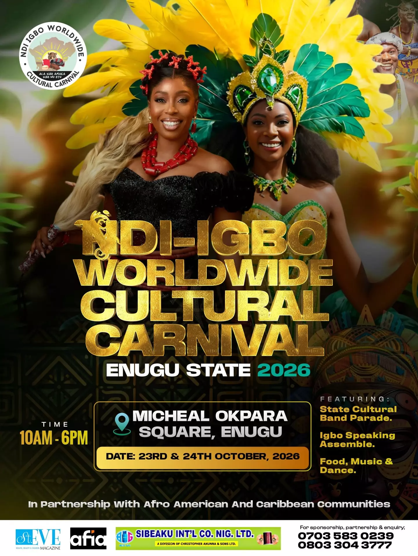 NDI-IGBO WORLDWIDE CULTURAL CARNIVAL 2026