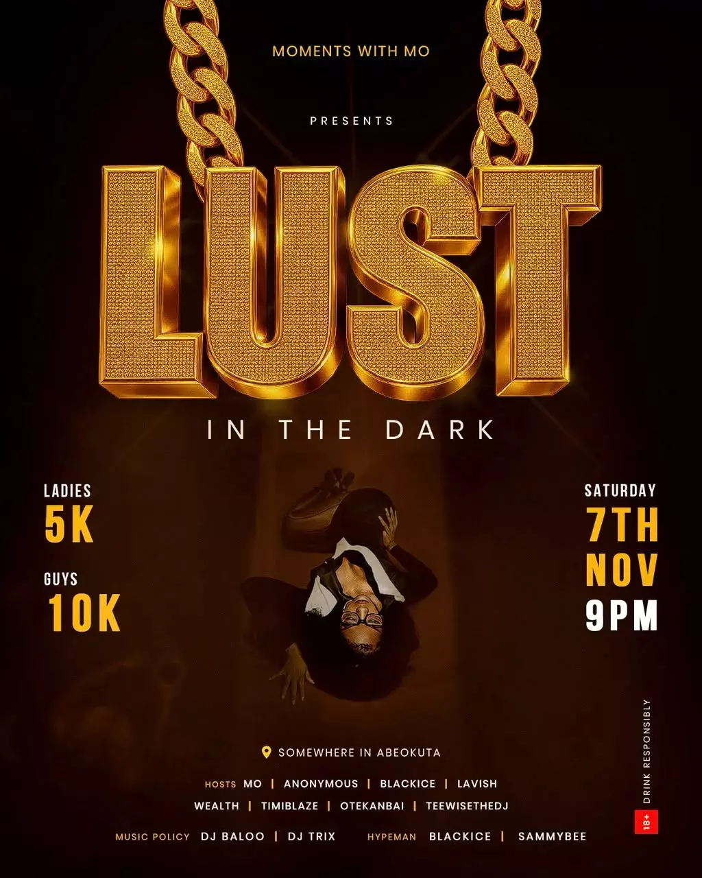LUST IN THE DARK — MOMENTS WITH MO