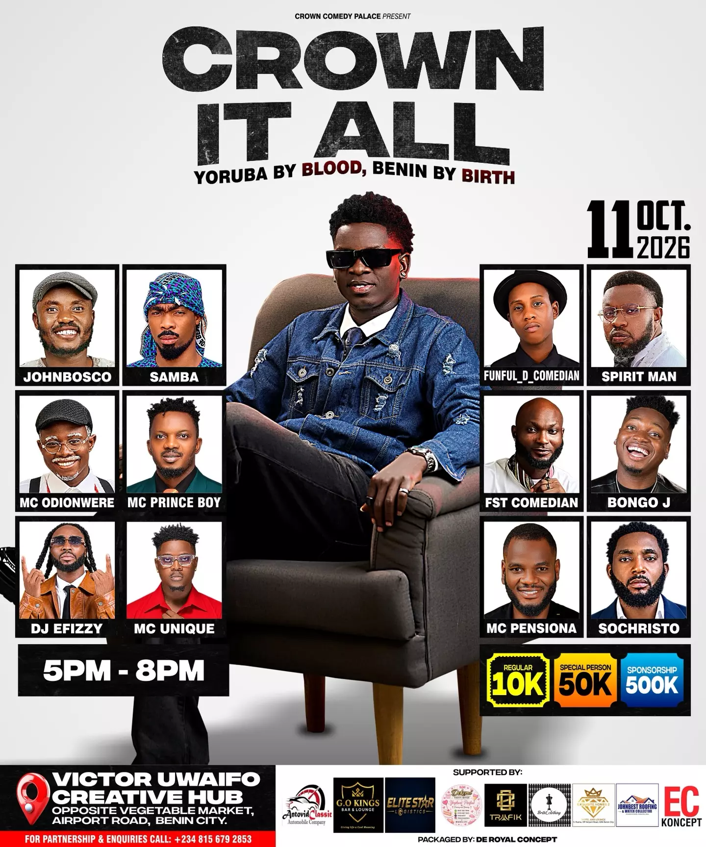 CROWN IT ALL COMEDY SHOW